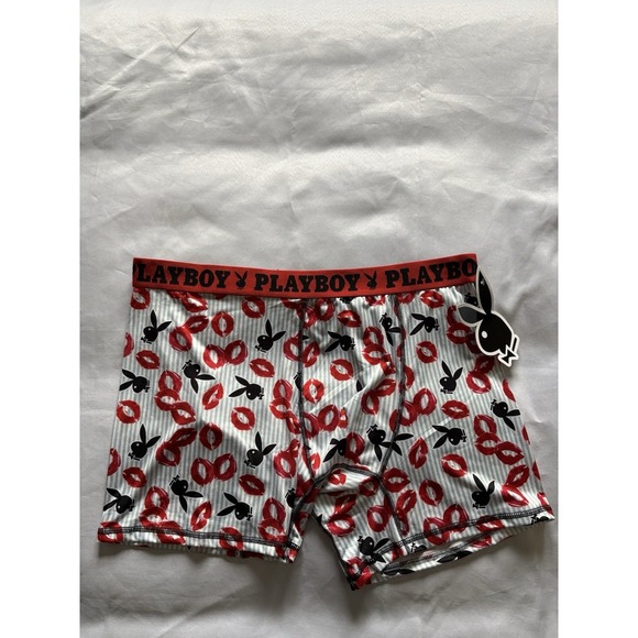 PLAYBOY Other - NEW PLAYBOY Boxers Playboy Boxer Briefs Mens XLarge Multicolor Playboy Bunny
